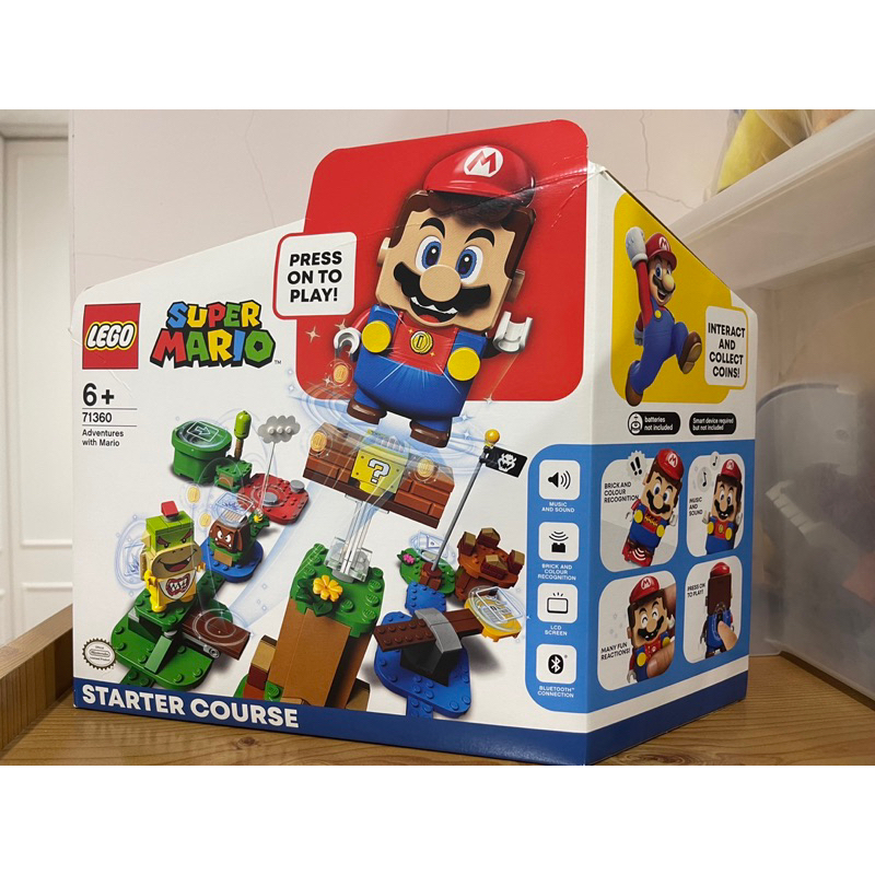 LEGO 樂高71360 Super Mario 瑪利歐系列 瑪利歐冒險主機 極新