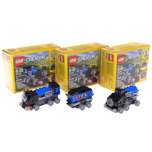 |樂高先生| LEGO 樂高*絕版* 31054 Creator 小火車 藍色快車 藍色小火車 三合一 3in1全新正版