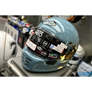 『Riderment』實體店面 ✨現貨✨ARAI RAPIDE-NEO 素色 水藍 復古帽 全罩安全帽 SNELL