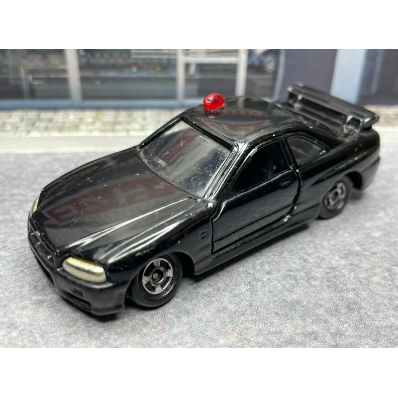 TOMICA 多美 日產 NISSAN SKYLINE GTR R34 GT-R 覆面警車 警車 黑色