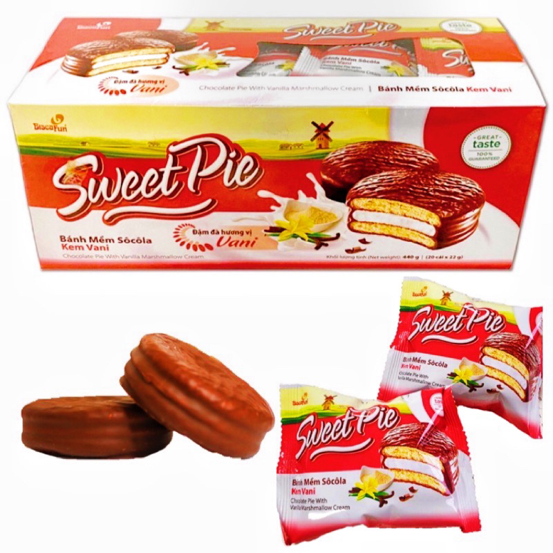 SweetPie 戀愛滋味巧克力派(20入) 、Swiss草莓風味瑞士捲16入/盒 🌟新品上架 現貨‼️