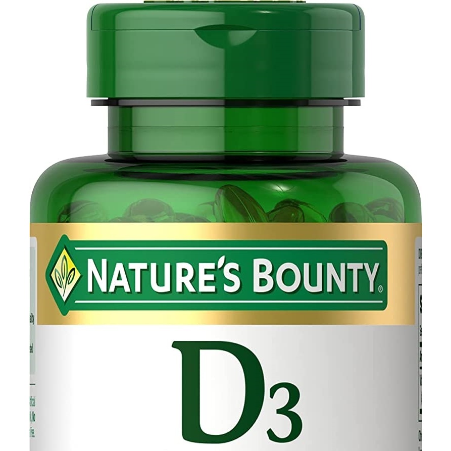 全新 現貨 美國 代購 Nature's Bounty Vitamin 維他命 D3 2000 軟膠囊 240顆
