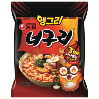 Nongshim 農心 浣熊 海鮮拉麵3倍辣 韓式泡麵 泡麵 單包