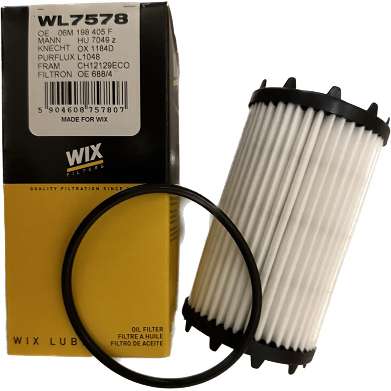 WIX 機油芯 WL7578 PORSCHE 保時捷 Cayenne 三代 Macan Panamera 二代 3.0