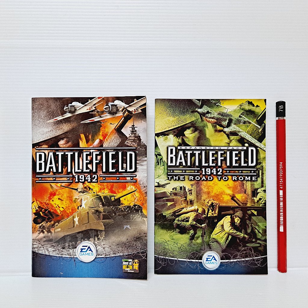 [ 一九O三 ] 電玩攻略 戰地風雲 1942 遊戲手冊 兩本不分售 AH99