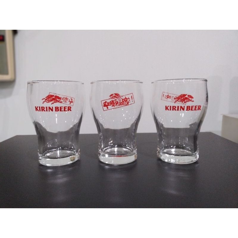 H) KIRIN BEER 啤酒杯 單個40元