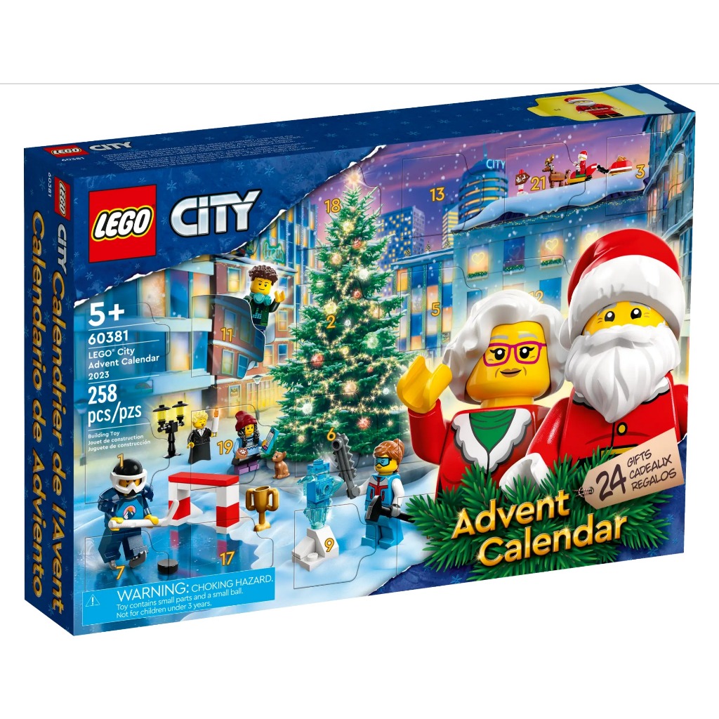 【宅媽科學玩具】LEGO 60381 City驚喜月曆 2023