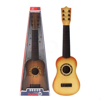 吉它玩具(6弦/大) 小吉他 兒童吉他 吉他 樂器玩具 木質樂器 兒童樂器 樂器 六弦 兒童玩具《玩具老爹》
