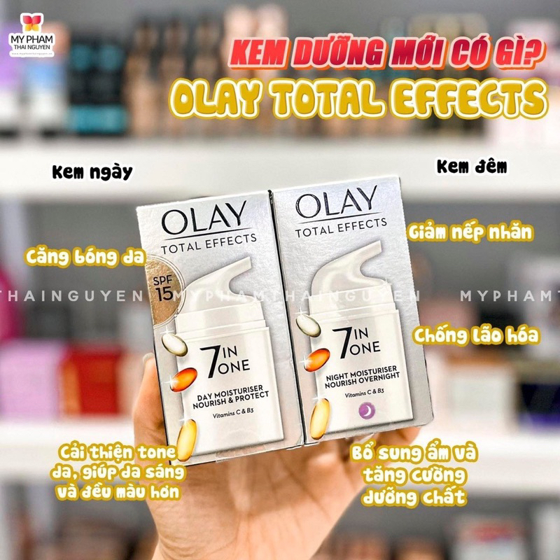 kem dưỡng da Olay total effects 7 in 1 bản Uk