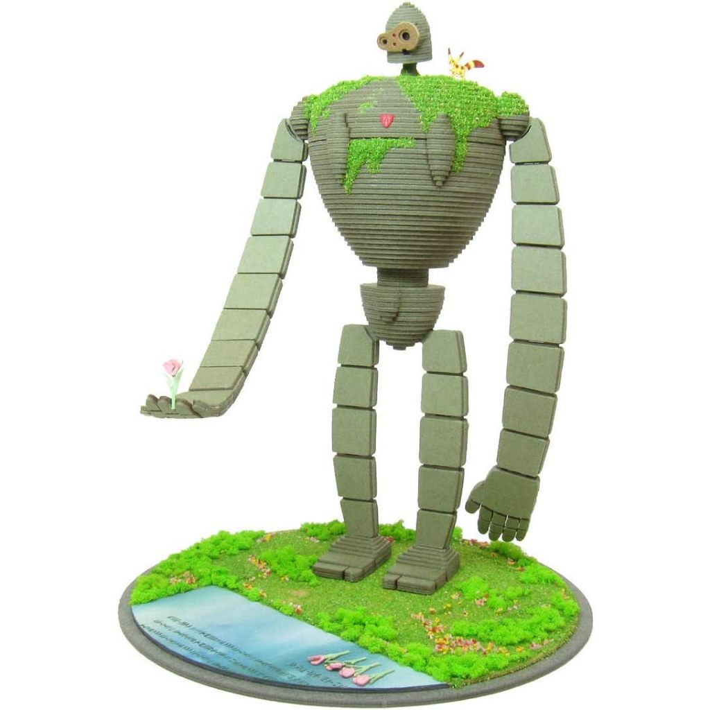 日本 Sankei 正版 宮崎駿 吉卜力 天空之城 Lapita 機器人兵 1/30 DIY 紙模型 MK07-20