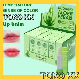 HUDAGXL Lipstik Lip Balm Lipstick Lip Aloe Vera KBT162 #2