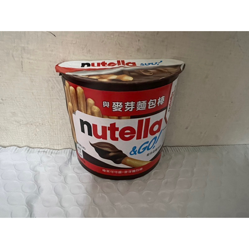 nutella能多益隨手杯榛果可可醬與麥芽麵包棒52g