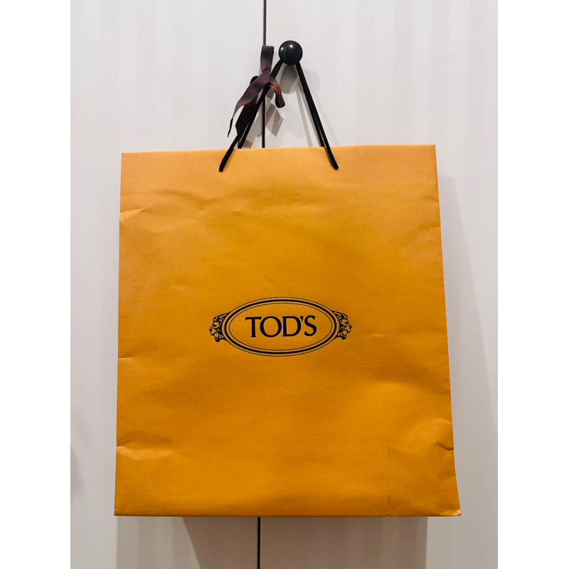 TOD’S正版紙袋 大款 禮品紙袋 名牌紙袋 精品紙袋