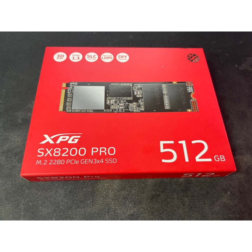 威剛 XPG SX8200 Pro 512GB 固態硬碟 SSD