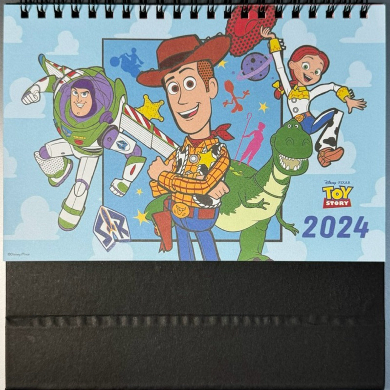 玩具總動員 Toy Story 2024 迪士尼 皮克斯 小桌曆 行事曆 年曆 胡迪 巴斯光年