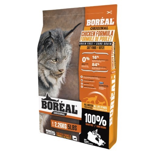 加拿大 BOREAL 波瑞歐 無穀沃野鮮雞肉全貓配方 12磅/5磅