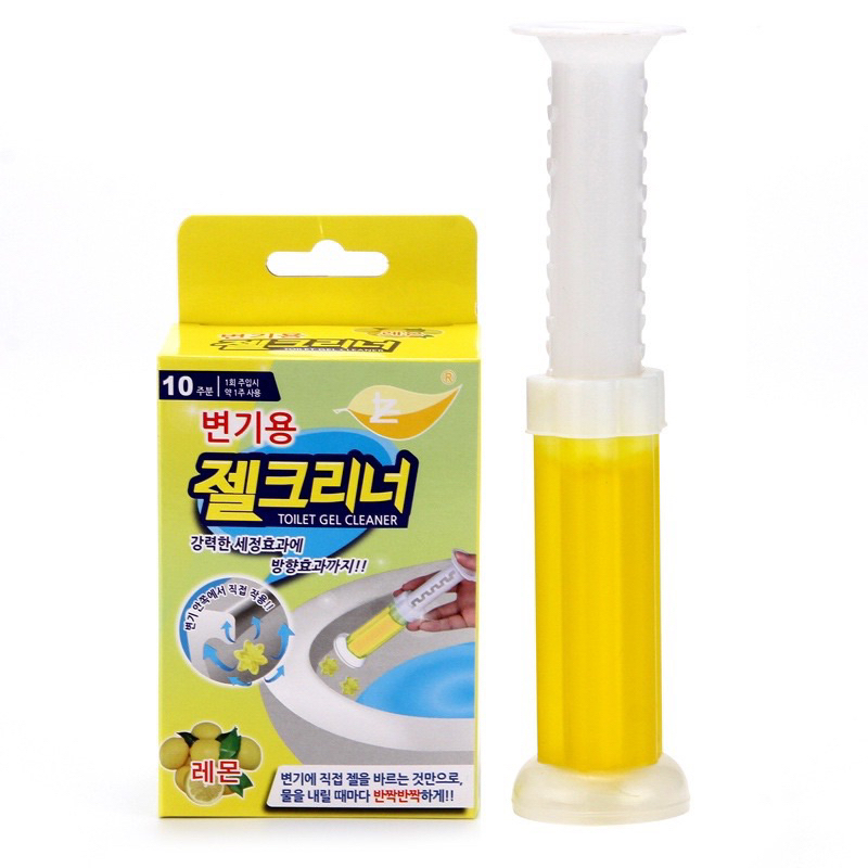🍀MCC SHOP🍀韓國🇰🇷熱銷 馬桶芳香凝膠 清潔凝膠 馬桶小花凝膠-檸檬🍋香