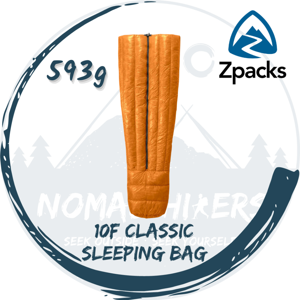 【游牧行族】*預購*Zpacks 10F Classic Sleeping Bag 593g 3/4經典款羽絨睡袋 輕量