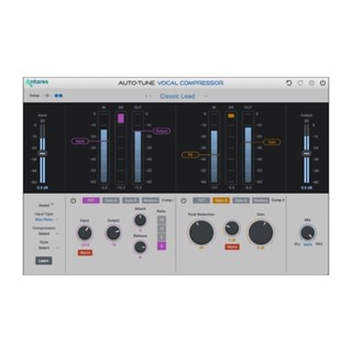 AutoTune Vocal Compressor AI 一鍵人聲壓縮效果器 Antares Mac / Win