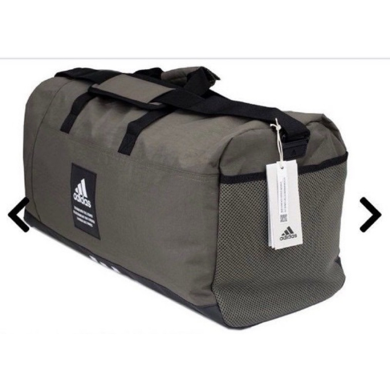 ADIDAS 4ATHLTS DUF BAG M 綠色 三線 手提包 健身包 托特包 旅行袋