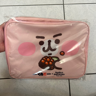 藏壽司 卡娜赫拉 旅行收納袋 粉 集點活動 現貨