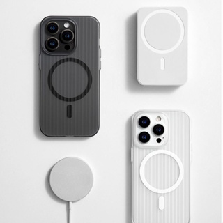 霧面 透明磨砂 Magsafe 磁吸手機殼 適用 iPhone 15pro 15 14 13 Pro max 手機殼