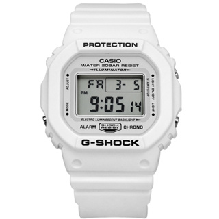 CASIO 卡西歐 G-SHOCK 復刻運動電子錶－白色 （DW-5600MW-7）