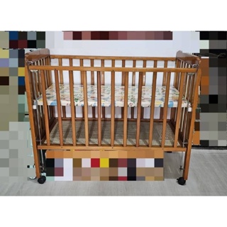木製-傳統折疊嬰兒床（已售出）