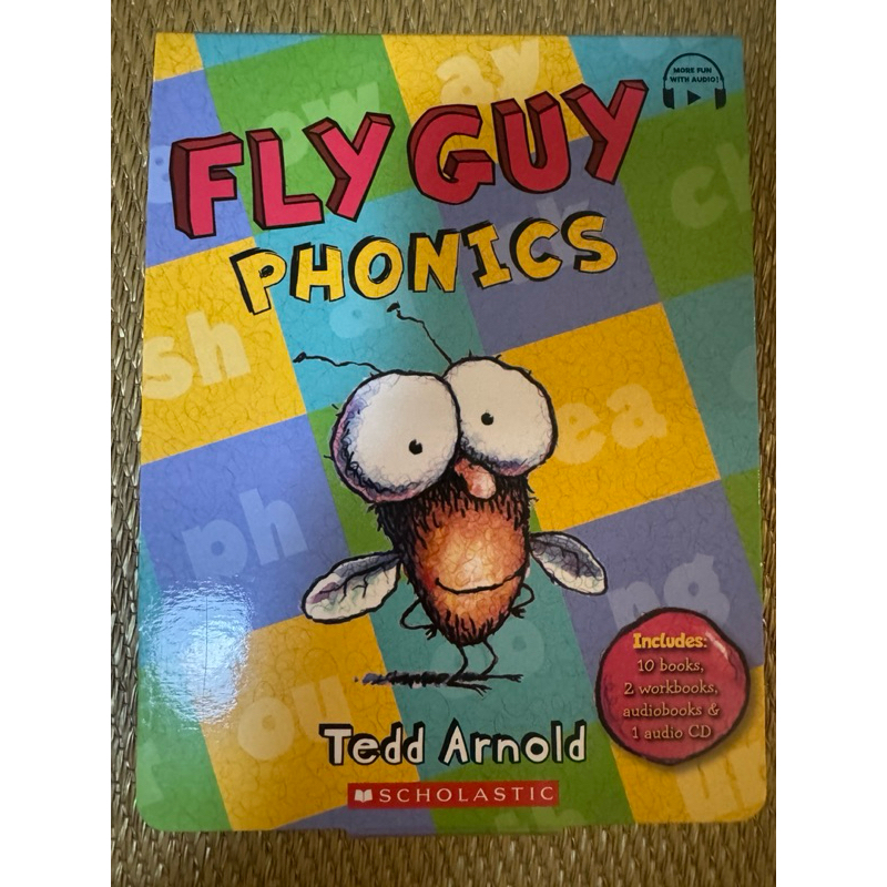 童書-FLY GUY PHONICS(全套12冊）