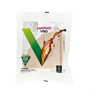 (v02全新包裝上架) 獵豆工坊🐆 HARIO V60 日本 無漂白 V型 錐形 濾紙 1-2人份 2-4人份 VCF