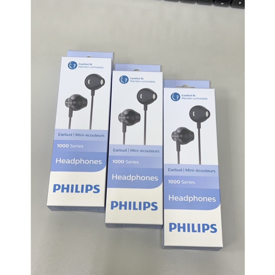 【公司貨/附發票】PHILIPS 飛利浦 TAUE100 入耳式線控耳機 有線耳機