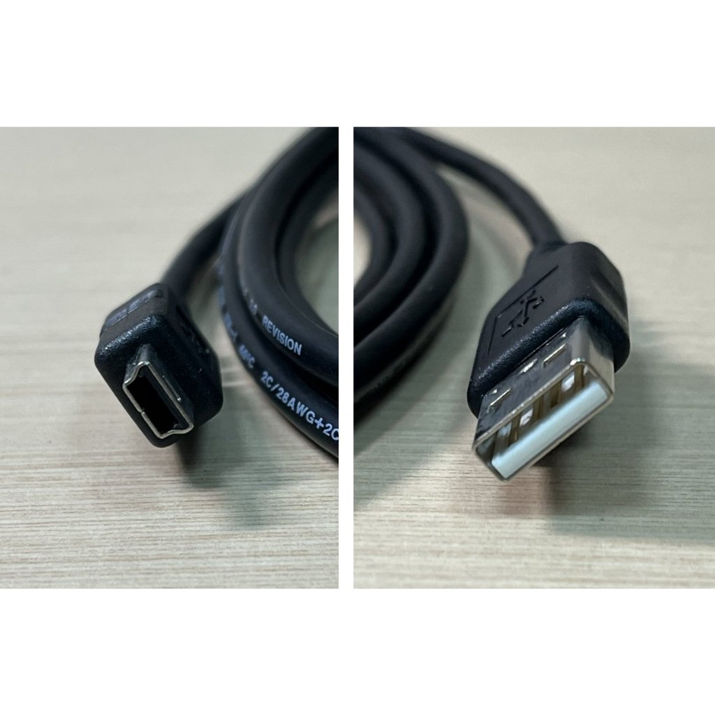 Mini USB線 A公 - Mini B公 Mini 5P 傳輸線 數據線 充電線 行車紀錄器
