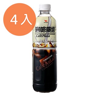 統一 咖啡廣場 奶香特調咖啡 600ml (4入)/組【康鄰超市】