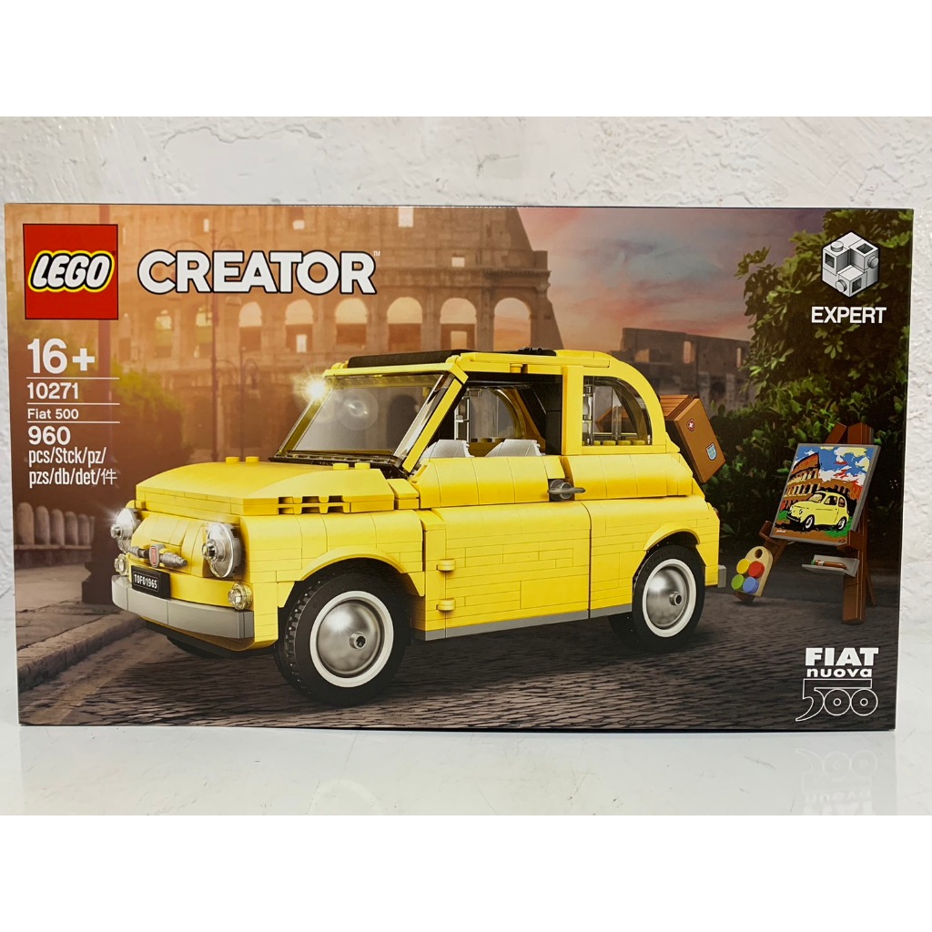 特價！【Meta Toy】LEGO樂高 創意系列 10271 飛雅特 Fiat 500 聖誕禮物