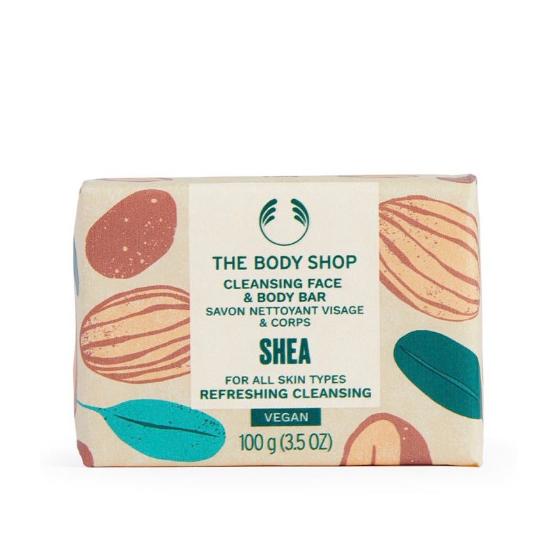 THE BODY SHOP 乳油木果 修護 臉部 身體 潔膚皂 100G 香皂 肥皂