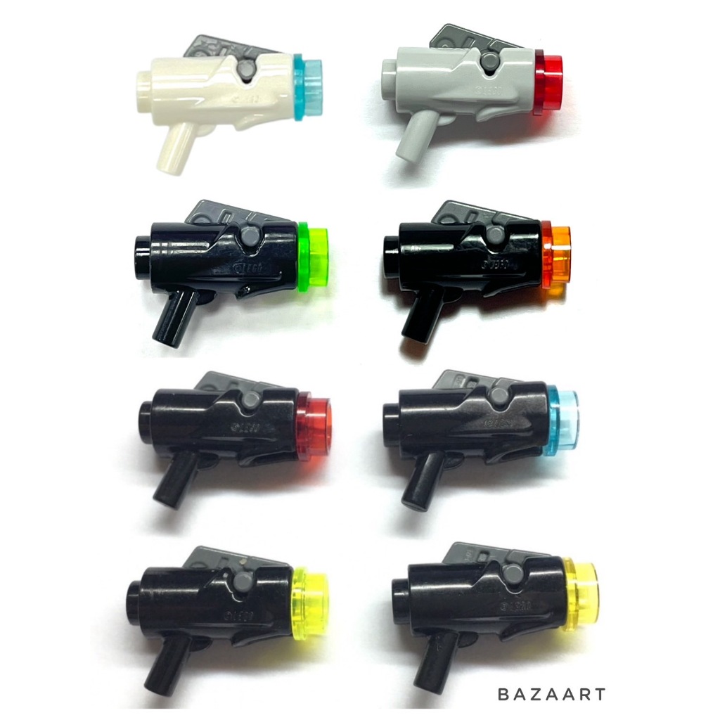 二手樂高 LEGO 雷射槍 發射器 豆豆槍 武器 配件 灰色 黑色 附子彈 15391 15391c01 4073