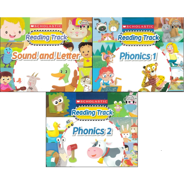 【華通書坊】Scholastic Reading Track: Sound and Letter/Phonics 1/Phonics 2 (26 Readers) Scholastic&lt;華通書坊/姆斯&gt;