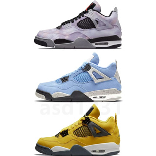 Air Jordan 4 Retro 男鞋 女鞋 飛人喬丹 4代 籃球鞋 藍白 紫色 電母 黃黑 AJ4 休閒鞋 運動鞋