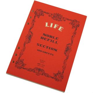 日本LiFE《NOBLE系列6孔活頁紙》A5 size｜明進文房具