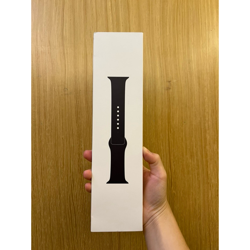 &lt;全新&gt; Apple Watch原廠 黑色 運動型錶帶 44MM 45MM