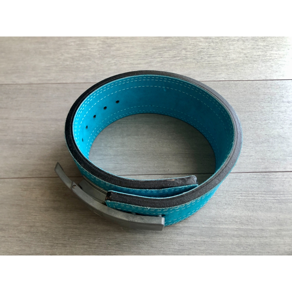 INZER Forever Lever Belt™ 13mm 土耳其藍 XS 快扣健力腰帶 舉重健身腰帶 蹲舉舉重