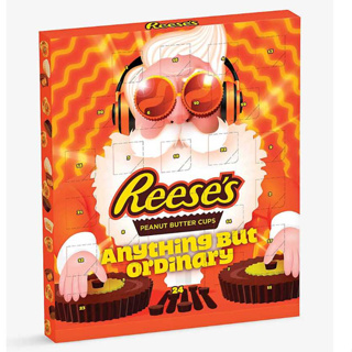 現貨✨LeO_na代購🇺🇸 Reese’s 花生醬巧克力 倒數月曆禮盒 24入 迷你杯巧克力 花生杯 聖誕禮物 交換禮物