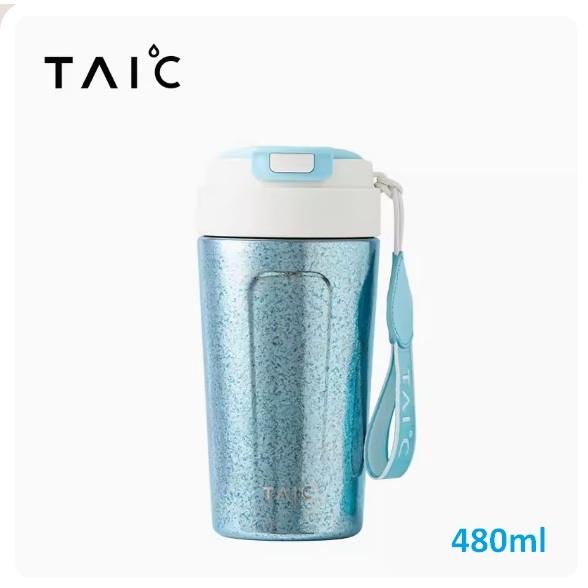 【鈦Ti】英倫TAIC純鈦雙層咖啡保溫杯，高顏值隨身、手提、隨行杯，鈦度、太可TAIC