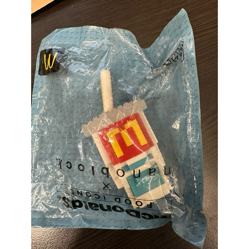 全新 日本帶回 McDonald's X nanoblock 日本麥當勞期間限定 可樂積木