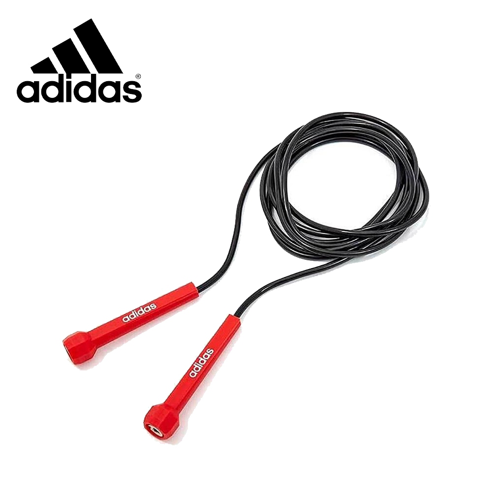 ADIDAS Training-基礎訓練型跳繩 健身訓練 可調式長度 ADRP-11017 23FWO【樂買網】