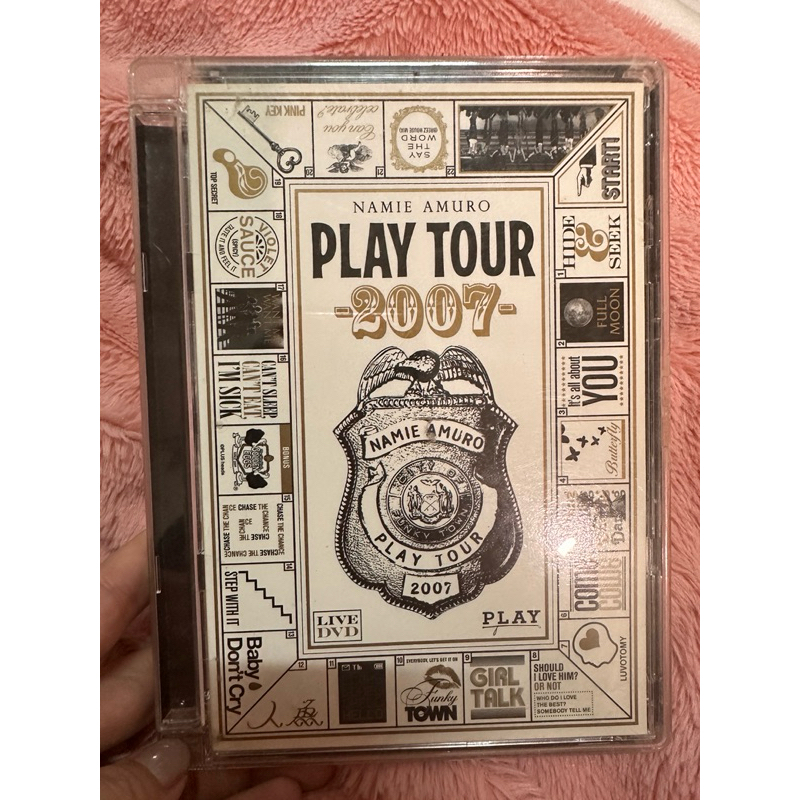 安室奈美惠Namie Amuro PLAY tour 2007 巡迴演唱會 玩樂主義【台版DVD: 無中文字幕】