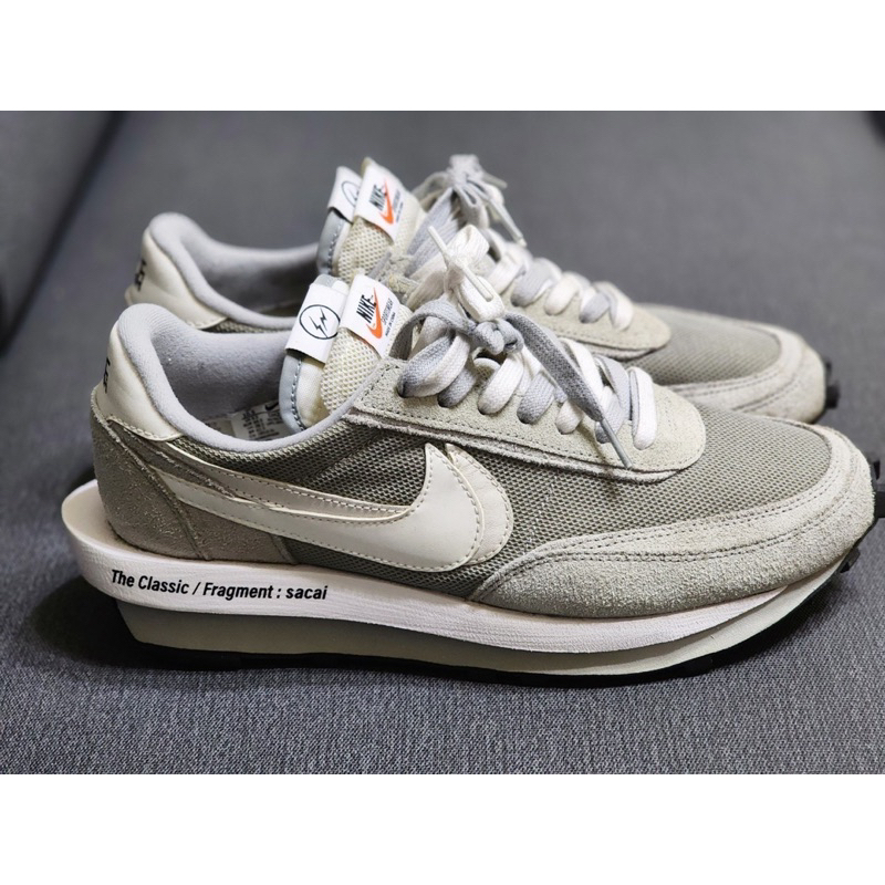 Nike x sacai x fragment 藤原浩 灰  US10.5