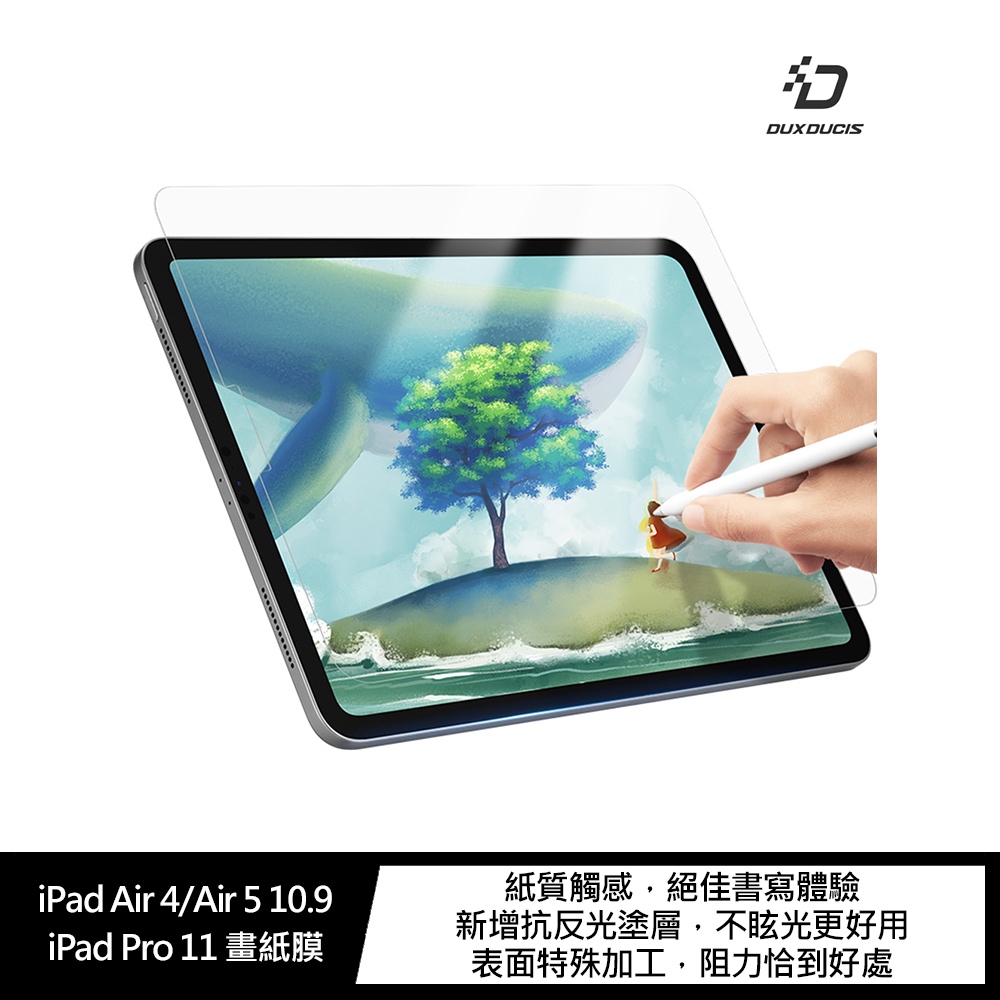 DUX DUCIS iPad Air 4/5 10.9/iPad Pro11 畫紙膜 霧面保護貼 台南💫跨時代手機館💫