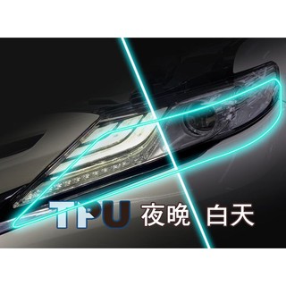 TOYOTA Camry 8代／8.5代 2019–2024 前大燈｜透明TPU犀牛皮／燻黑個性化保護貼｜小馬汽車工坊