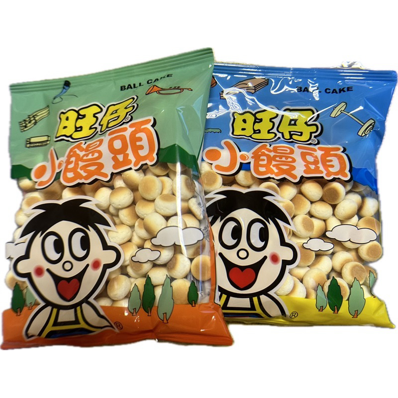 （即期）旺旺 旺仔小饅頭 小孩零食 原味95公克